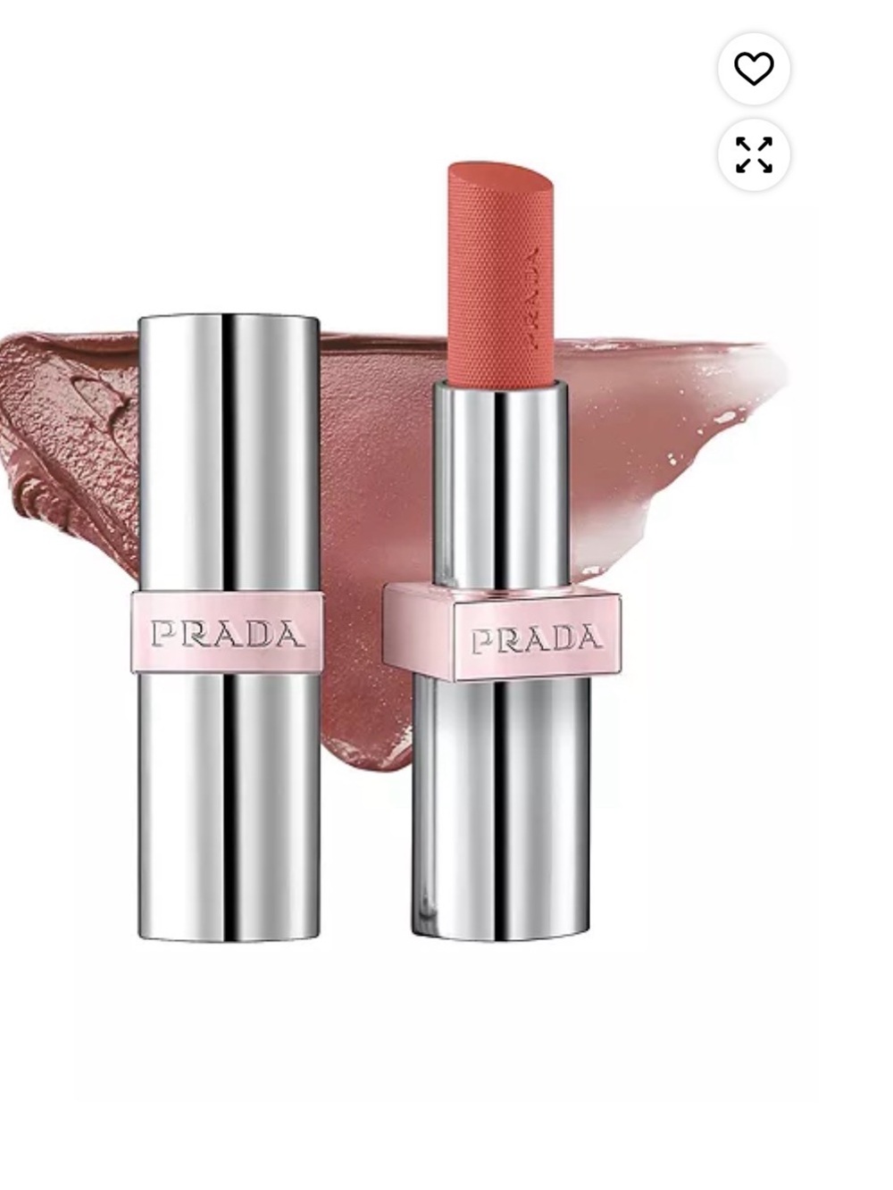 Prada Lipstick - Rose Coral Mauve